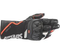Guantes Alpinestars SP-365 Drystar Negro-rojo fluor-blanco XL