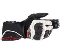 Guantes Alpinestars SP-8 V3 Air Negro-blanco-rojo brillo M