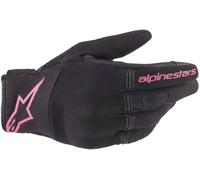 Guantes para mujer Alpinestars Copper Negro/Fucsia - Talla: XS
