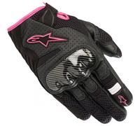 Guantes Alpinestars Stella SMX-1 Air V2 Negro y fucsia L