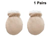 Guantes antiarañazos para bebé, guantes protectores cálidos para bebé, guantes pequeños de algodón grueso para recién nacidos.