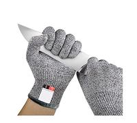 Guantes anticorte Protección de nivel 5 alta resistencia seguridad Senderismo al aire libre resistentes a los cortes trabajo Se aplican tallado madera, carpintería y con cuchillos Alta resistencia(XL)
