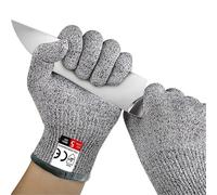 Guantes Anticortes, Guantes de seguridad HPPE nivel 5 anticorte, de alta resistencia, for uso industrial, cocina, jardinería, antiarañazos, anticorte, for cortar vidrio y multiusos.(L)