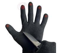 Guantes anticortes policiales certificados en 388/2016 - Protección integral de palma, dorso, dedos y muñeca Guantes trabajo - Ideales como anticorte policiales/jardineria/guantes de trabajo (XL / 10)