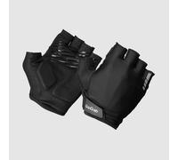 Guantes bicicleta cortos unisex Gripgrab Progel negros ( Negro / L )