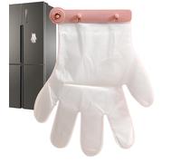 Guantes Caja De Almacenamiento Montado En La Pared | Almacenamiento De Manoplas Para El Hogar - Guante Montado En La Pared Con 100 Mitones Para Baño, Cocina Y Puerta Del Nevera