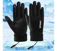 Guantes Calefactables - Calentador De Manos Eléctrico Térmico Resistente Al Viento | Guantes de Invierno Femeninos - para Montar Esquiar Senderismo Trabajo Exterior Clima Frío Deportes de Nieve