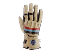 Guantes calefactables de cuero para moto Helstons Bora Heating talla 10