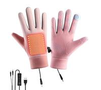 Guantes calefactables eléctricos | Control flexible alimentados por USB cálidos,Guantes calentados USB para mujer de exterior,para esquí, senderismo, ciclismo, snowboard, trineo, deportes, trabajo