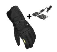 Macna Foton RTX 2.0 Kit, guantes impermeables calefactables S male Negro