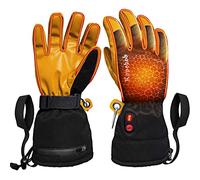 Guantes Calefactables Mujer, Los Guantes Moto Calefactables Hombre EXCLUSKY son Recargables. Guantes Calefactables Bici USB. Banda Calefactora Eléctrica Batería 7.4V 5000 mAh. Invierno, Esquiar.