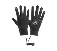 Guantes Calefactables para Hombre | Guantes Térmicos Recargables USB | Manoplas Cortaviento con Calefacción Unisex para Adultos Mayores Ciclismo Motociclismo Conducción Deportes