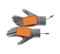 Guantes calefactables recargables, guantes recargables para pantalla táctil | 3 niveles de temperatura para mujer | para esquí, camping, motocicleta, clima frío, trabajo, correr, barbacoa, ciclismo