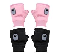 Guantes calefactables sin dedos - Manoplas calentadoras de invierno, guantes eléctricos recargables por USB para hombres y mujeres, deportes al aire libre, andar en motocicleta, senderismo, eliminació