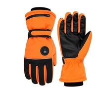 Guantes calefactables, Ski Heated Gloves Winter Thermal Warm Rechargeable Heating Motorcycle Touch Screen Outdoor Sports,para Mujeres y Hombres(A9 5000mAh)