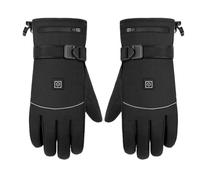 Guantes calefactables, Ski Heated Gloves Winter Thermal Warm Rechargeable Heating Motorcycle Touch Screen Outdoor Sports,para Mujeres y Hombres(A2 5000mAh)
