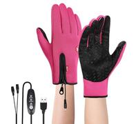 Guantes calefactables USB,Calienta Manos Pantalla Táctil Para Frío - Guantes Térmicos USB - Para Actividades Al Aire Libre Como Trabajo Ciclismo Esquí Computadora Alpinismo Y