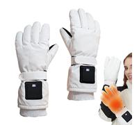 Guantes Calefactados Para Exteriores 1 Par Respirables Impermeables Al | Guantes Calefactados Enchufables USB Para Invierno Para Hombres Mujeres Adultos Adolescentes Senderismo Pesca Snowbo