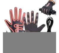 Guantes Calefactados para Mujer,Calentador Eléctrico con USB Impermeable Al Viento Y Cálido - Guante Térmico Ajustable con 3 Modos - para Adultos En Invierno Y Clima Frío, Montar, Pescar,