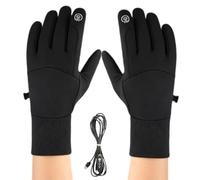 Guantes Calefactados por USB 1 Par Cálidos Enchufables y Transpirables