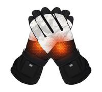 Guantes Calefactados Trabajo Equipo Invernal Recargable y Calentadores de | Guantes Calefactables Impermeables Para Esquí Ciclismo Motociclismo Senderismo Pesca Camping Y