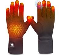 Guantes calefactores eléctricos guantes de invierno con batería 7,4 V 2200 mAh para hombre mujer guantes calefactores invierno para ciclismo esquí de nieve pesca conducción caza artritis enfermedad de