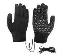 Guantes calefactores eléctricos - Ropa térmica de Punto con Dedos completos de 5 V | Guantes de Invierno de Moto para Caza al Aire Libre, esquí, protección de Manos en Clima f