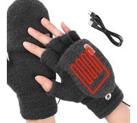 Guantes calefactores genéricos para mujer - Guantes calefactores manos portátiles | Mitones calefactores USB 5 V para senderismo, trabajo, viaje, invierno, deportes y nieve para entregadores