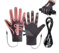 Guantes calefactores hombres - Calefacción térmica eléctrica alimentado por USB, guantes calefactores ajustables 3 modos mujeres | para adultos Actividades al aire libre invierno frío conducción esquí
