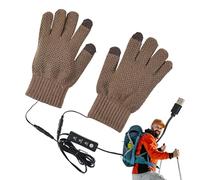 Guantes calefactores,Manoplas calentadoras de manos con conector USB,Guantes calentados recargables | Tres Ajustes De Temperatura Para Hombres Y Mujeres, Deportes De Invierno, Ciclismo Y Esquí