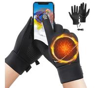 Guantes calefactores para las mujeres | para conducir, manoplas táctiles USB para despejar la nieve conducción de montaña esquí senderismo bicicleta viajes tiempo frío