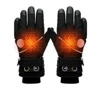 Guantes calefactores para mujer, 3 niveles recargables, calentadores de manos táctiles, guantes eléctricos para hombres, para esquí, snowboard, ciclismo, trabajo al aire libre, construcción deneement