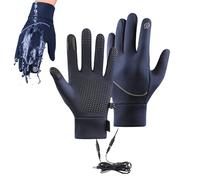 Guantes Calentados | Guantes Térmicos Con Batería USB Unisex,Guantes Calientes A Prueba De Viento Para Caza Esquí Conducción Senderismo Ciclismo Invierno Al Aire Libre Con Frío