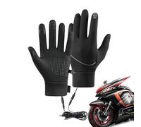 Guantes calentados para mujer mitones con pantalla táctil, impermeable y | Guantes de ciclismo para conducir en invierno, motociclismo, entrenamiento, levantamiento de pesas, trabajo y esquí
