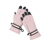 Guantes cálidos para mujer, invierno, deportes al aire libre, esquí, equitación, resistentes al frío, impermeables, táctiles, guantes cálidos para teléfono móvil, guantes cálidos para los ojos, látex