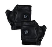 Guantes calientamanos USB | Guantes calefactores de invierno - Guantes calefactores de ciclismo sin dedos, guantes calefactores de invierno recargables con 3 temperaturas ajustables para caza/moto