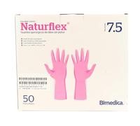 GUANTES CIRUGIA NATURFLEX ESTERIL SIN POLVO 7,5 50UDS BIMEDI