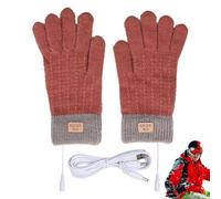 Guantes con calefacción eléctrica: guantes de recargables por USB, aptos para pantalla táctil | Detalle térmico de comodidad, propósito para mantener las manos, adecuados para ciclismo, esquí