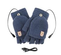 Guantes con calefacción: Guantes de Calentamiento Recargables de 5V USB para Motociclistas, Actividades de Invierno al Aire Libre con Calidez aislada, Pala de Nieve para en Hielo, esquí, Jardine