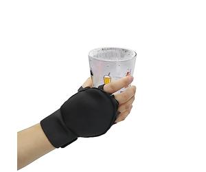 Guantes con peso para temblores, peso de mano para habilidades motoras finas, utensilios con peso ajustable, guantes para pacientes con temblores esenciales de Parkinson, 0.45 libras, individual