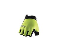 Guantes Cortos de Gel Exceeda, 100% Unisex, Color Amarillo Fluo, Talla pequeña