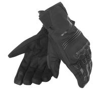 Guantes cortos de motocicleta Dainese Tempest Uni D-Dry negro/negro