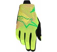 guantes cross alpinestars radar pro 25 - verde fluor XL