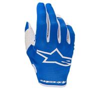 guantes cross alpinestars youth radar 23 - infantil azul / blanco M