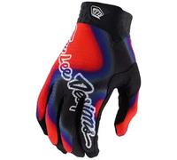 guantes cross troy lee air lucid - rojo / negro L