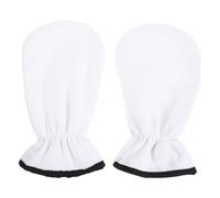 Guantes de aceite esencial para terapia de cera exfoliante y máscaras térmicas nutritivas, diseño de puño elástico y aceite esencial infundido para exfoliación y nutrición, ideal para rutina de