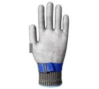 Guantes de acero inoxidable anticorte, guantes seguridad resistentes a cortes, malla metálica for carne, carnicero a prueba cuchillos alambre Resistente al Desgaste(Small)