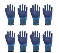 Guantes De Agarre Antideslizos Trabajo Congelador Recubierto Látex Doble Para Guante Transpirable Impermeable Guantes Construcción Servicio Pesado Almacén