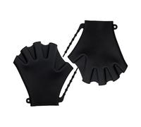 Guantes de agua, diseño de silicona resistente al agua, aletas de natación con correa ajustable, dispositivo de entrenamiento acuático, equipo de ejercicio de fitness, accesorio de paleta de mano para