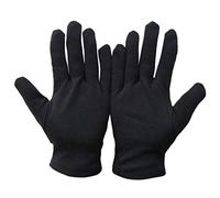 Guantes de Algodón 12 Pares Eczema Dry Hands Hidratante Sirviendo Limpieza de Archivo Joyería Silver Silver Inspection Gloves M
